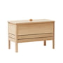 Form & Refine - A Line Chest bench 68 cm, white pigmented oak