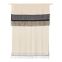 Form & Refine - Aymara Blanket, 130 x 190 cm, patterned with stripes, cream