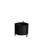 Woud - Pidestall Plant container S, black