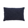Södahl - Diagonal Cushion, 40 x 60 cm, indigo