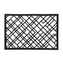 tica copenhagen - Rubber doormat, 60 x 90 cm, lines / black