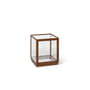 ferm Living - Miru Glass display cabinet Montre, dark stained oak