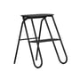 Frost - Bukto Folding step stool, small, H 46 cm, black