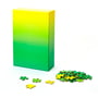 Areaware - Gradient Puzzle , green / yellow (500 pcs.)