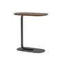 Muuto - Relate Side Table, H 60,5 cm, smoked oak / black