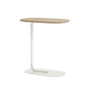 Muuto - Relate Side Table, H 60,5 cm, oak / off-white