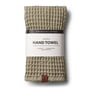Humdakin - Towel with waffle structure, 55 x 80 cm, oak
