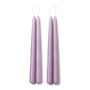 applicata - Blossom Candles, lavender (set of 4)