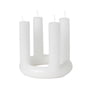 Broste Copenhagen - Lucia Advent candle, h 18 x Ø 20 cm, pure white