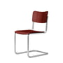 Thonet - Children's chair S 43 K, ruby red