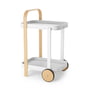 Umbra - Bellwood Serving trolley, white / nature