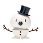 Hoptimist - Medium Snowman , white / blue