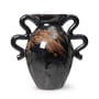 ferm Living - Verso Flower vase, h 27 cm, black / brown