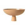 Schneid - Dais Bowl with foot, sand
