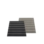 Pappelina - Carl Reversible rug, 70 x 90 cm, black / charcoal