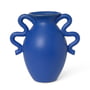 ferm Living - Verso Flower vase, h 27 cm, blue