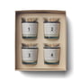 Humdakin - Advent scented candles, advent calendar (set of 4)