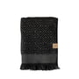 Mette Ditmer - Morocco Towel 50 x 95 cm, black / grey