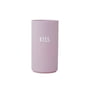 Design Letters - AJ Favourite Porcelain Vase Medium Kiss , lavender