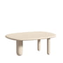 Driade - Tottori Side table, H 30 cm, cream