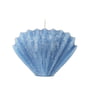 Broste Copenhagen - Seashell candle, shell, baja blue