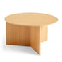 Hay - Slit Table Round XL, Ø 65 x H 35,5 cm, oak nature