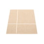 Pappelina - Fred reversible rug, 70 x 90 cm, beige / vanilla