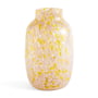 Hay - Splash Vase L, Ø 17,5 x H 27 cm, light pink and yellow