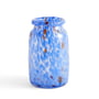 Hay - Splash Vase M, Ø 14,3 x H 22,2 cm, blue