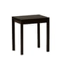 Form & Refine - Lightweight stool, oak stained black