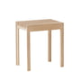 Form & Refine - Lightweight stool, oak white pigmented