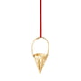 Georg Jensen - Holiday Ornament 2022 Cone, gold