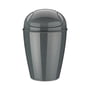 Koziol - DEL Swinging lid bin S, recycled ash grey