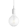 Muuto - Socket E27 LED pendant light, white