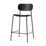 Audo - Co Counter Chair, H 94,5 cm, black steel frame / black oak