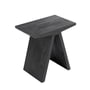 Muubs - Angle Stool, 45 x 45 cm, black lacquered oak