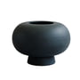 101 Copenhagen - Kabin Vase, Fat, Ø 35 cm, black