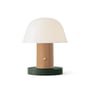 & Tradition - Setago JH27 Battery table lamp (LED), nude / forest