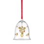 Holmegaard - Christmas bell 2022, h 10,5 cm, clear