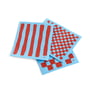 Hay - Sponge dishcloth, blue (set of 3)