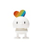 Hoptimist - Small Rainbow Decorative figure, white