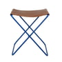 Broste Copenhagen - Nola Folding stool, intense blue