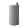 Design Letters - Hi Travel Cup, 0.35 l, cool grey