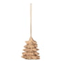 Broste Copenhagen - Christmas Pulp Decorative pendant, fir tree, brown