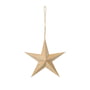 Broste Copenhagen - Christmas Venice star pendant, Ø 15 cm, natural