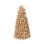 Broste Copenhagen - Pulp Decorative fir tree, H 30 cm, brown