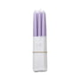 Broste Copenhagen - Tapers dipped taper candle, Ø 1.2 cm, orchid light purple (set of 10)