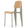 Vitra - Prouvé Standard Chair, Natural Oak / Gris Vermeer (felt glides)