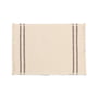 ferm Living - Savor Placemat, off-white / chocolate