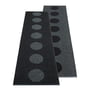 Pappelina - Vera reversible rug 2. 0, 70 x 280 cm, black / black metallic